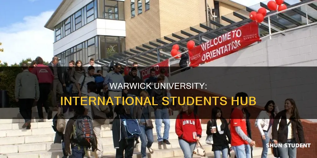 how many international students at warwick university
