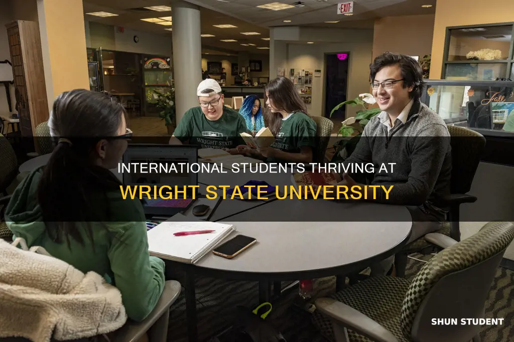 how many international students at wright state university