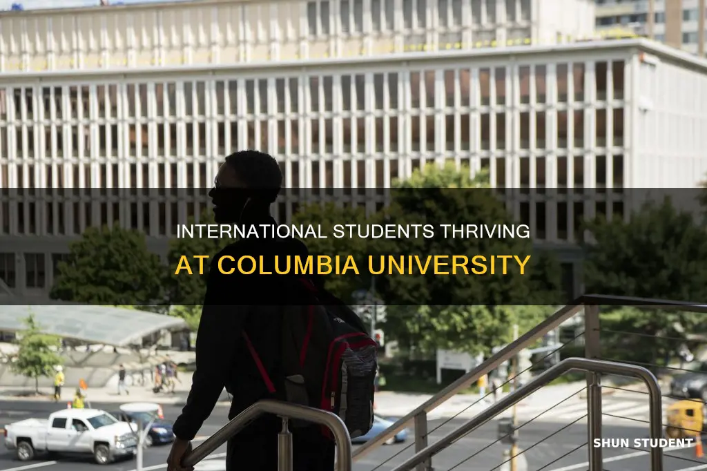 how many international students attend columbia university in new york