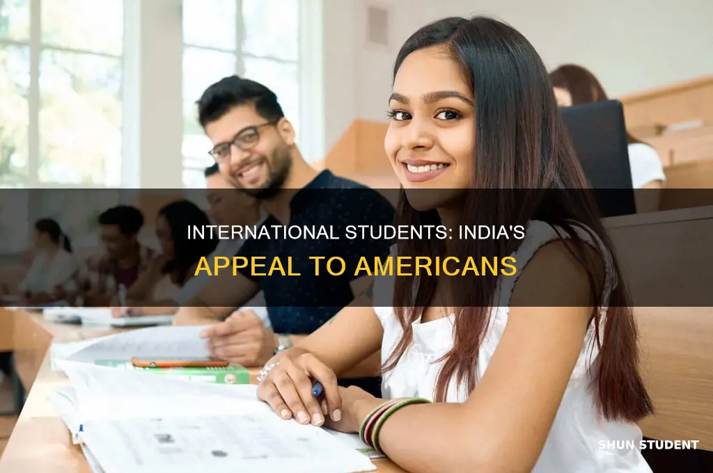 how many international students does india take from usa