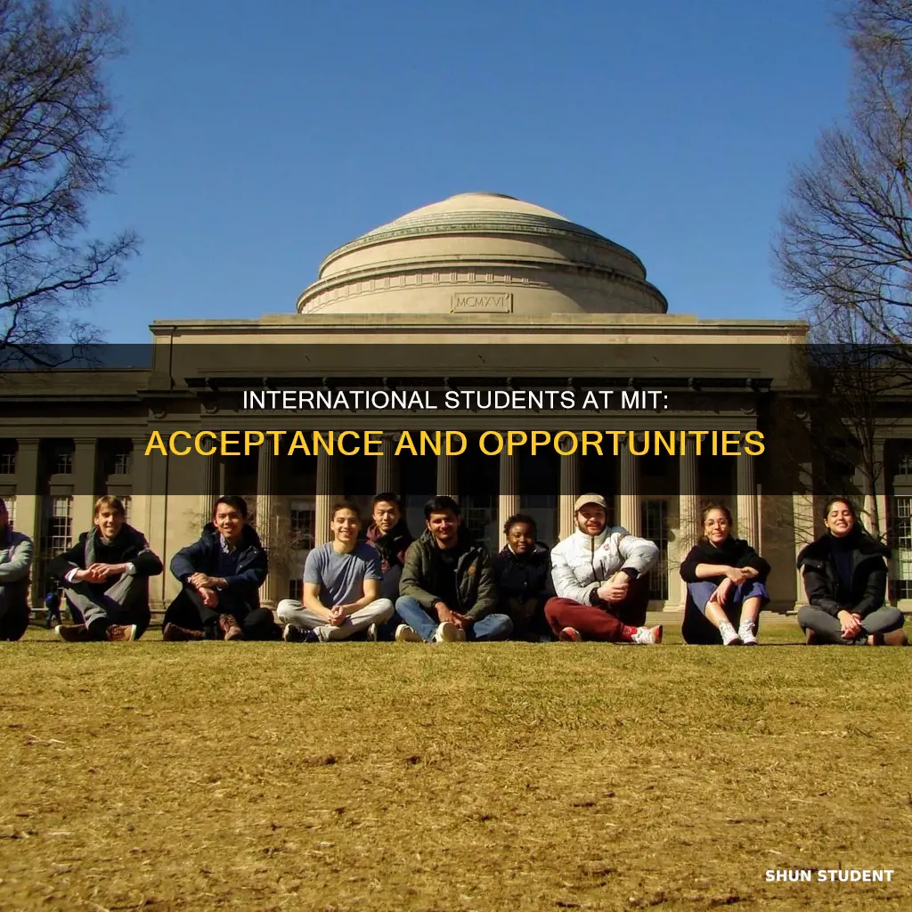 how many international students does mit accept