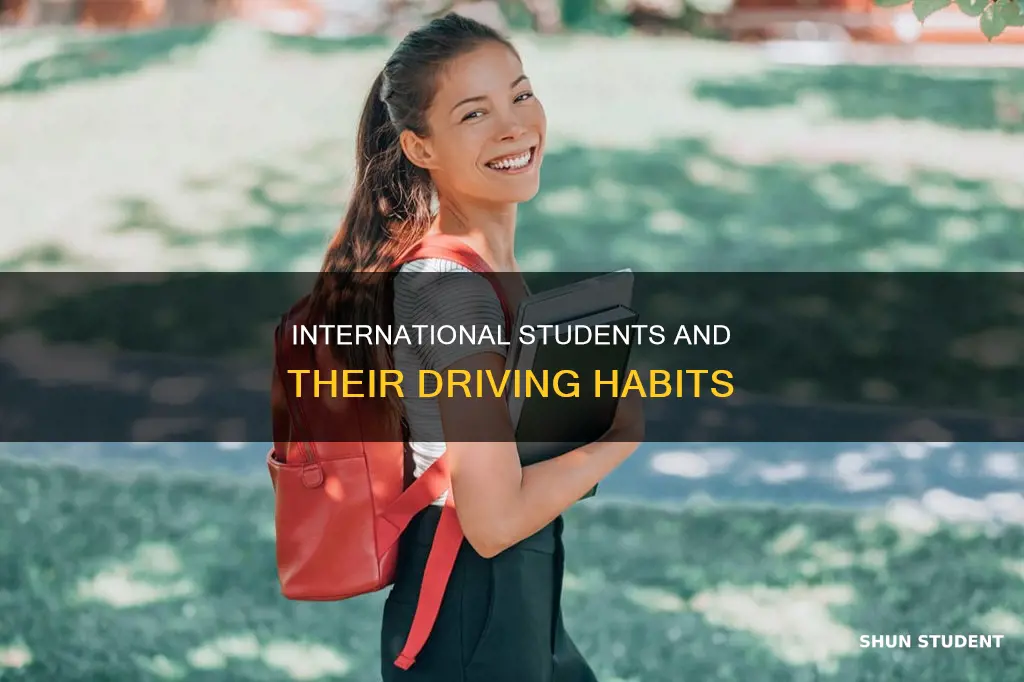 how many international students drive