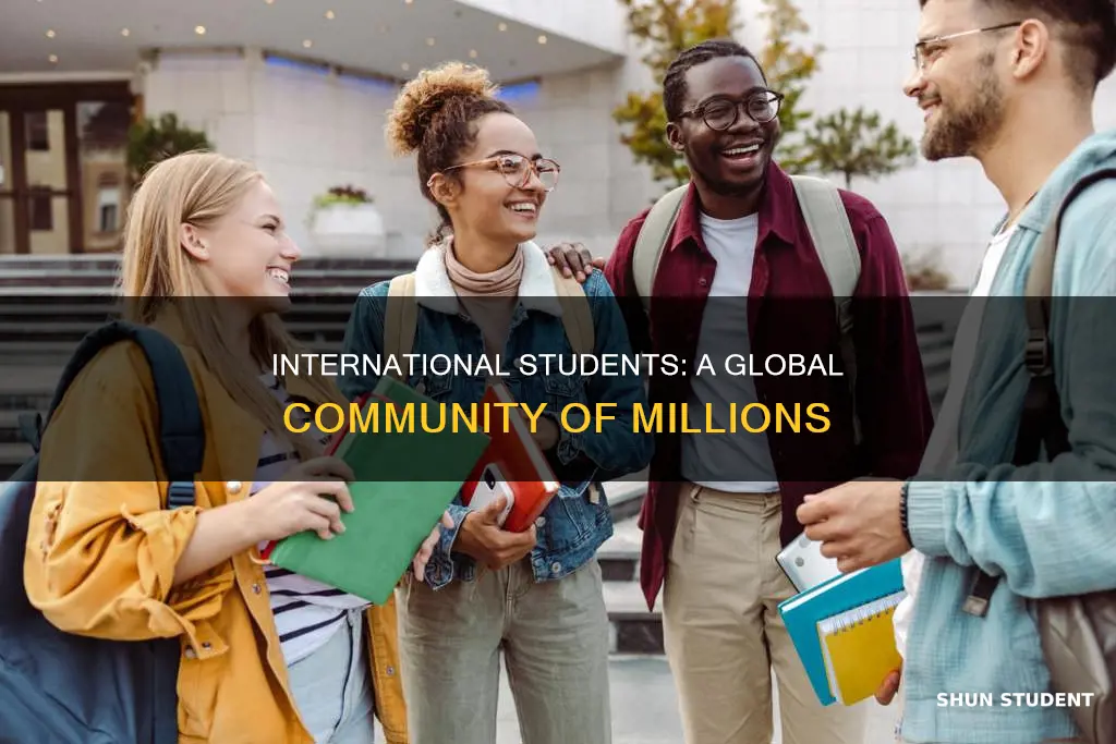 how many international students globally