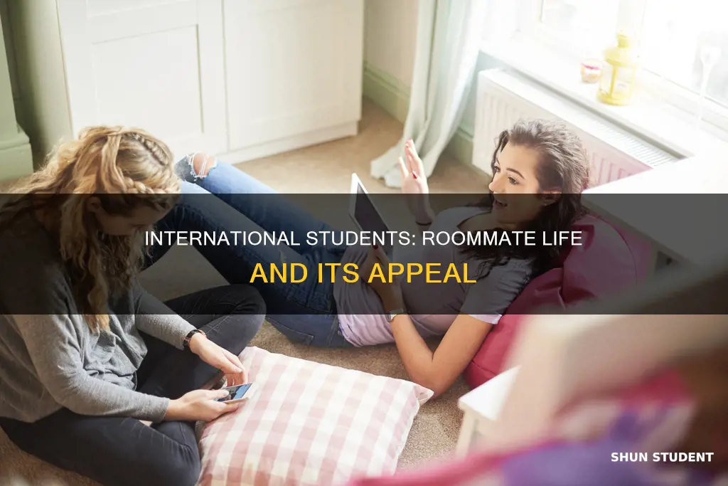 how many international students have roommates