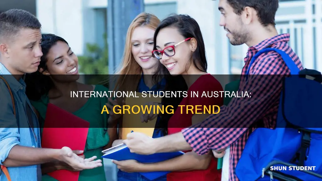 how many international students in australian universities