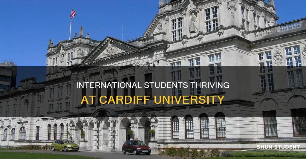 how many international students in cardiff university