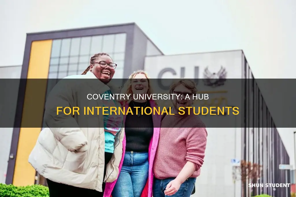 how many international students in coventry university