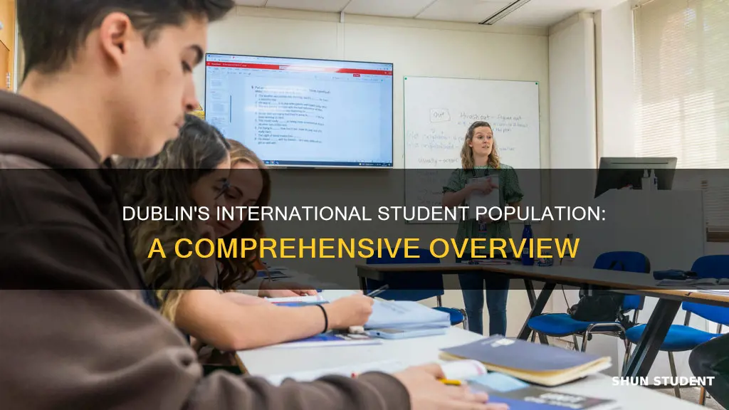 how many international students in dublin