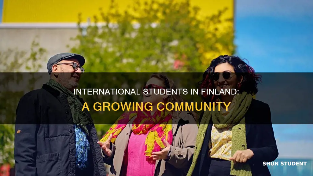how many international students in finland