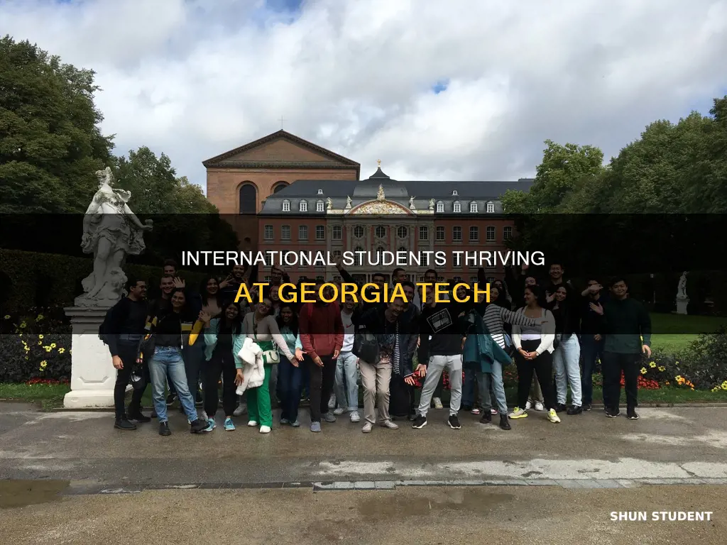 how many international students in georgia tech