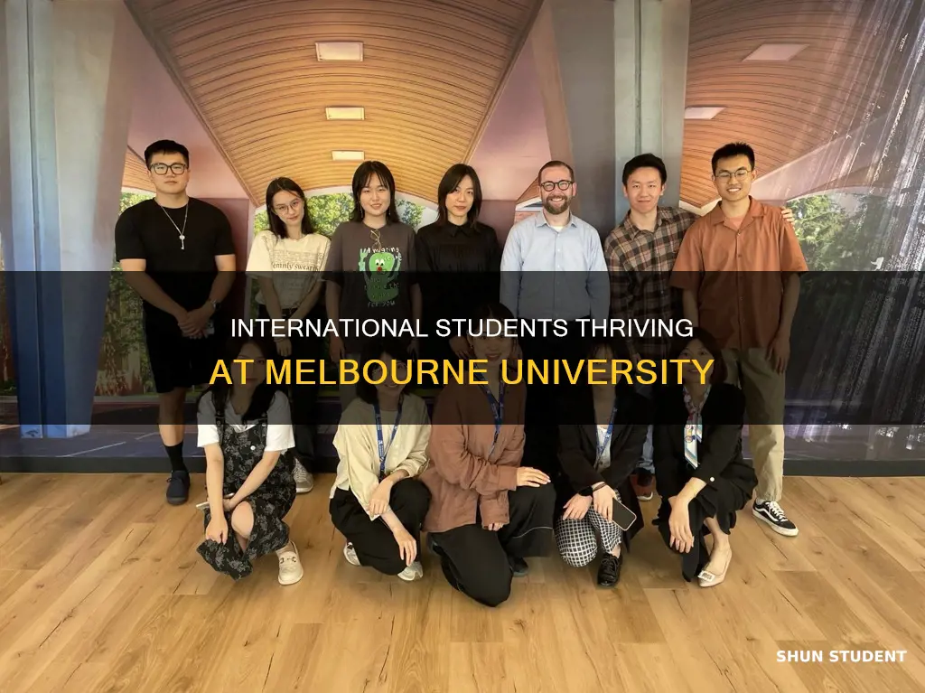 how many international students in melbourne university