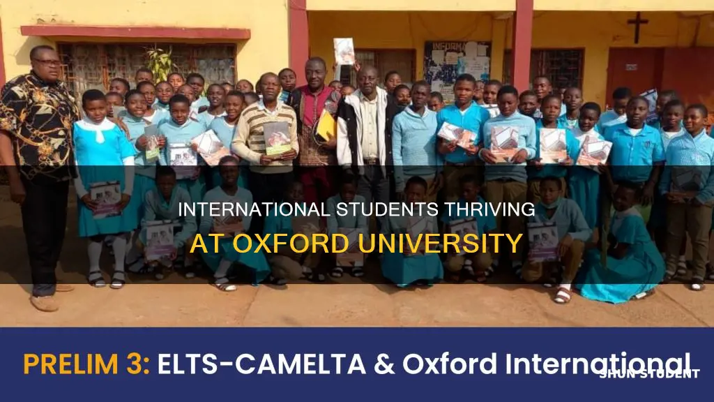 how many international students in oxford university