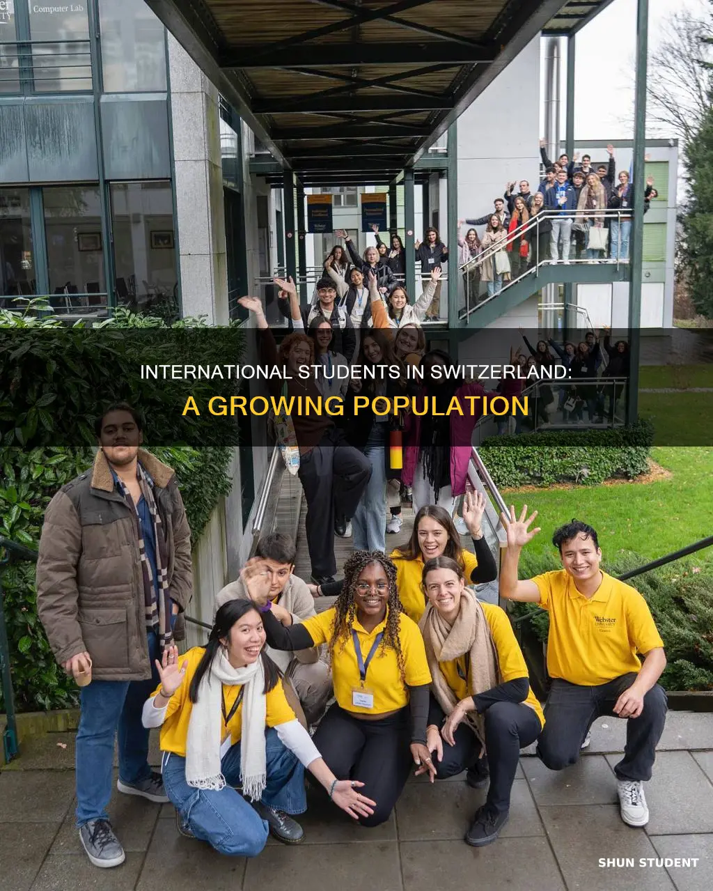 how many international students in switzerland
