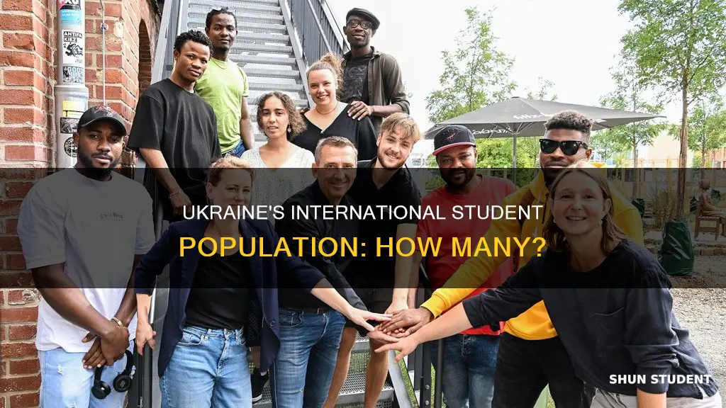 how many international students in ukraine