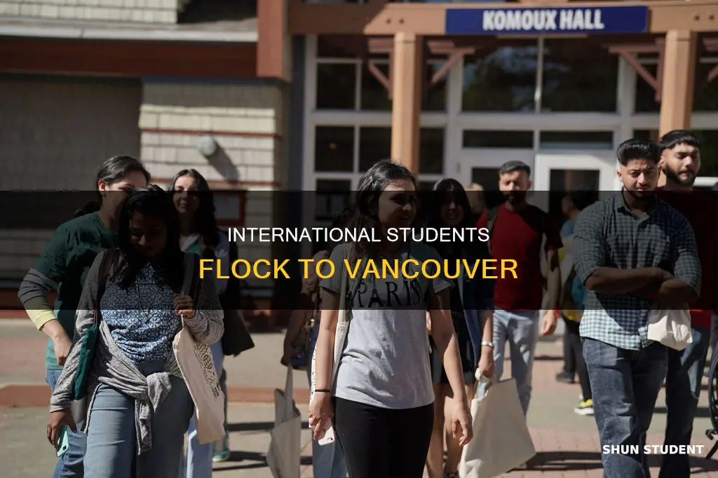 how many international students in vancouver