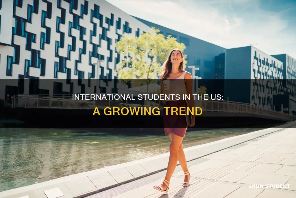 how many international students study in the us