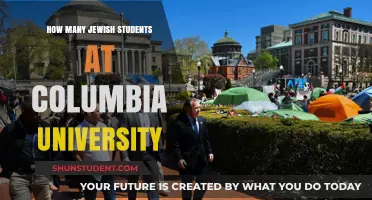 Jewish Student Enrollment at Columbia University