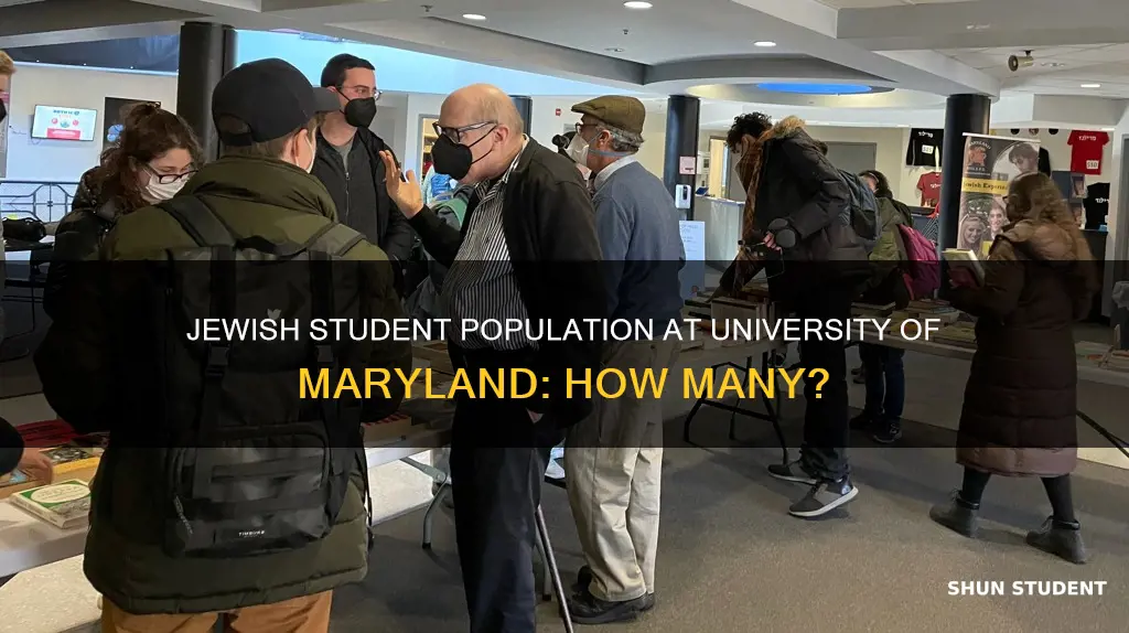 how many jewish students at university of marayland