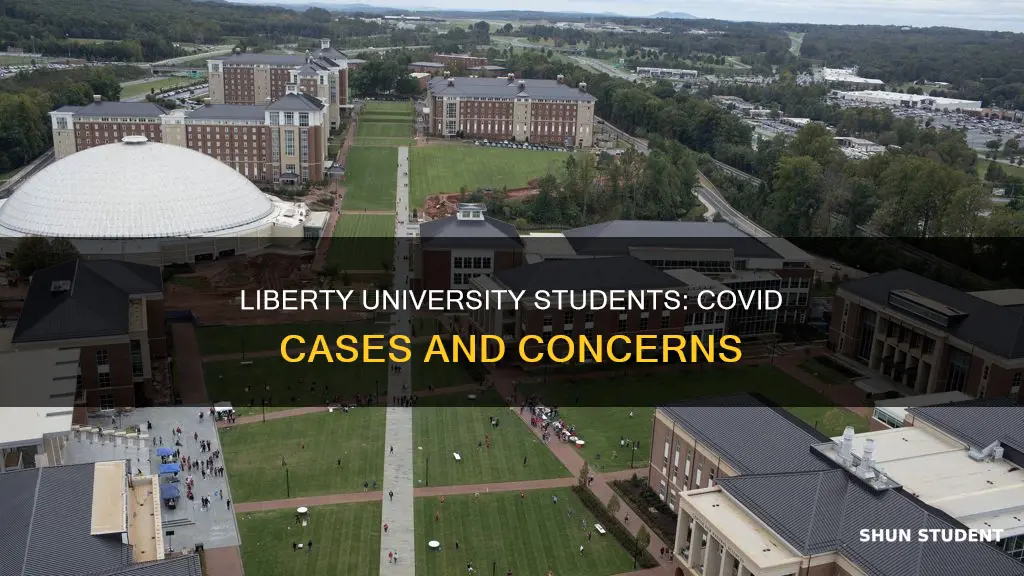 how many liberty university students have covid