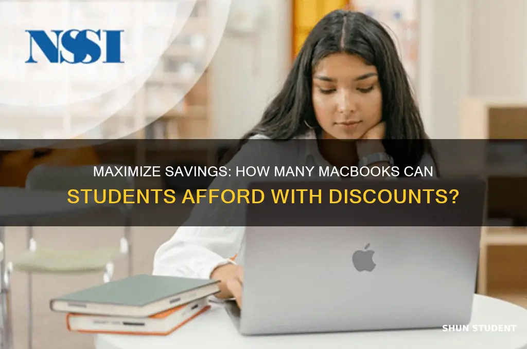 how many macbook can i buy with student discount