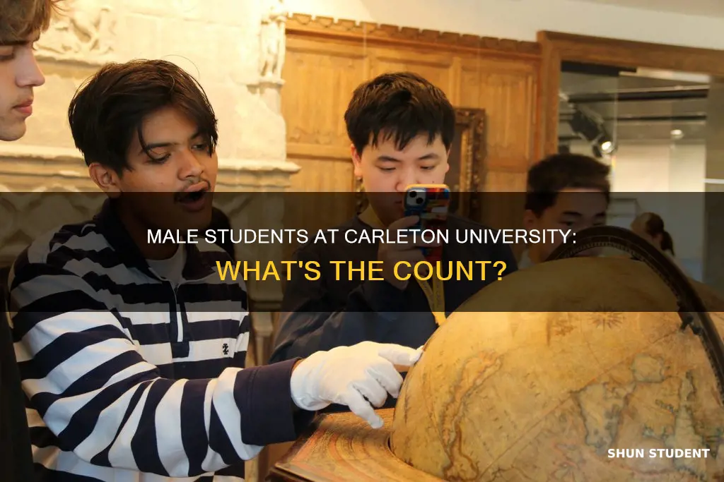 how many male students are at carleton university