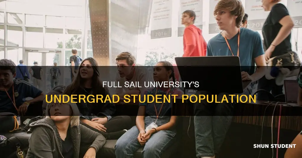 how many many undergraduate students go to full sail university