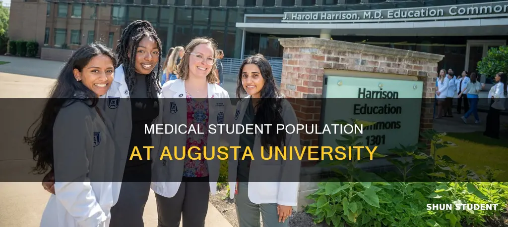 how many medical students are in augusta university