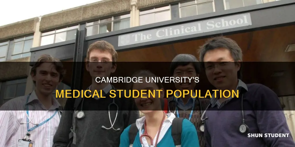 how many medical students at cambridge university