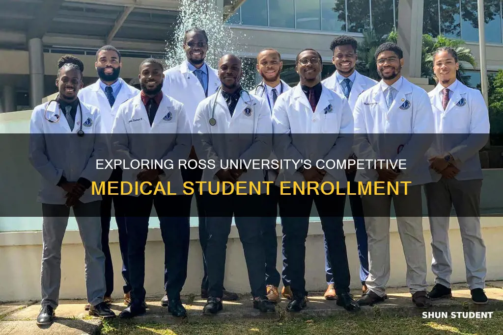 how many medical students at ross university