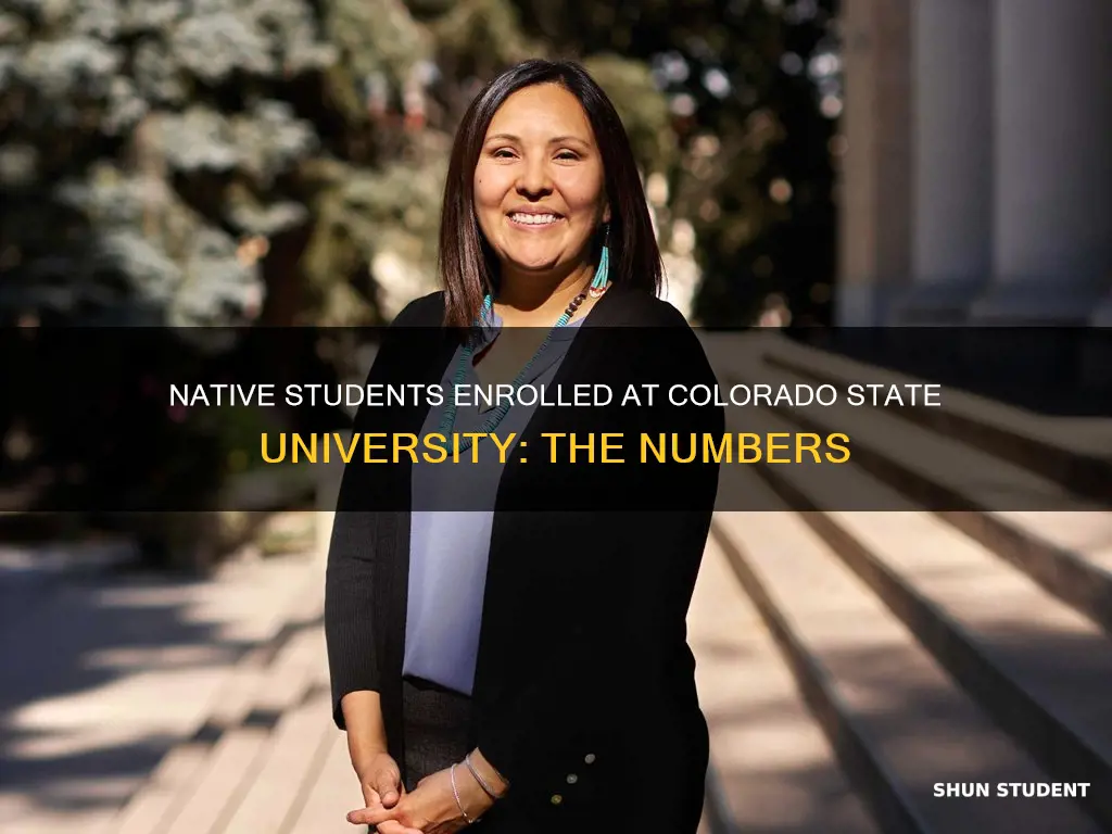 how many native students are enrolled at colorado state university