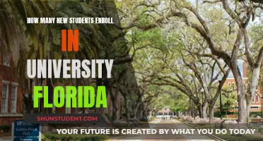 University of Florida: New Student Enrollment Figures