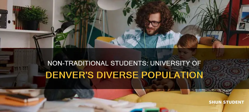 how many non traditional students at the university of denver