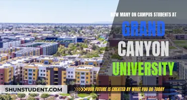Discover Grand Canyon University's On-Campus Student Population
