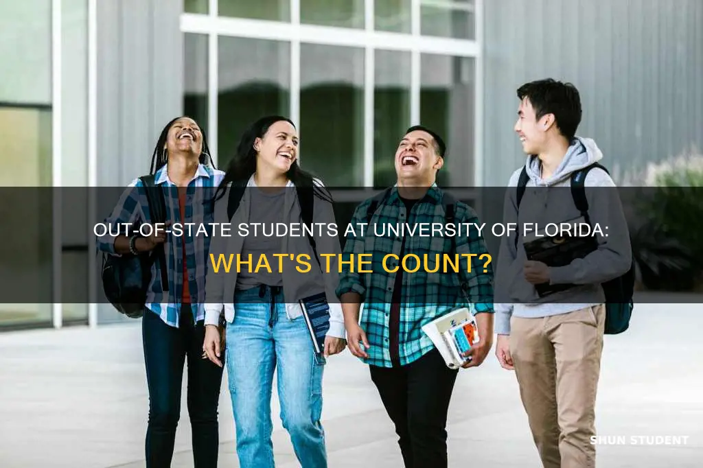 how many out of state students at university of florida