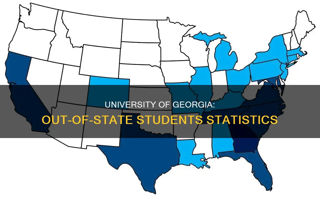 how many out of state students at university of georgia