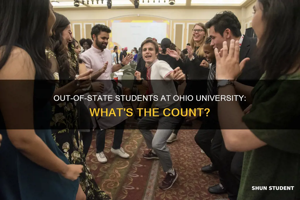 how many out of state students attend ohio university