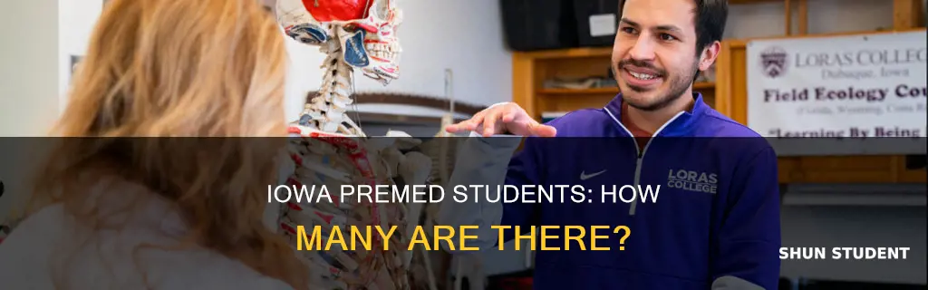 how many premed students in university of iowa