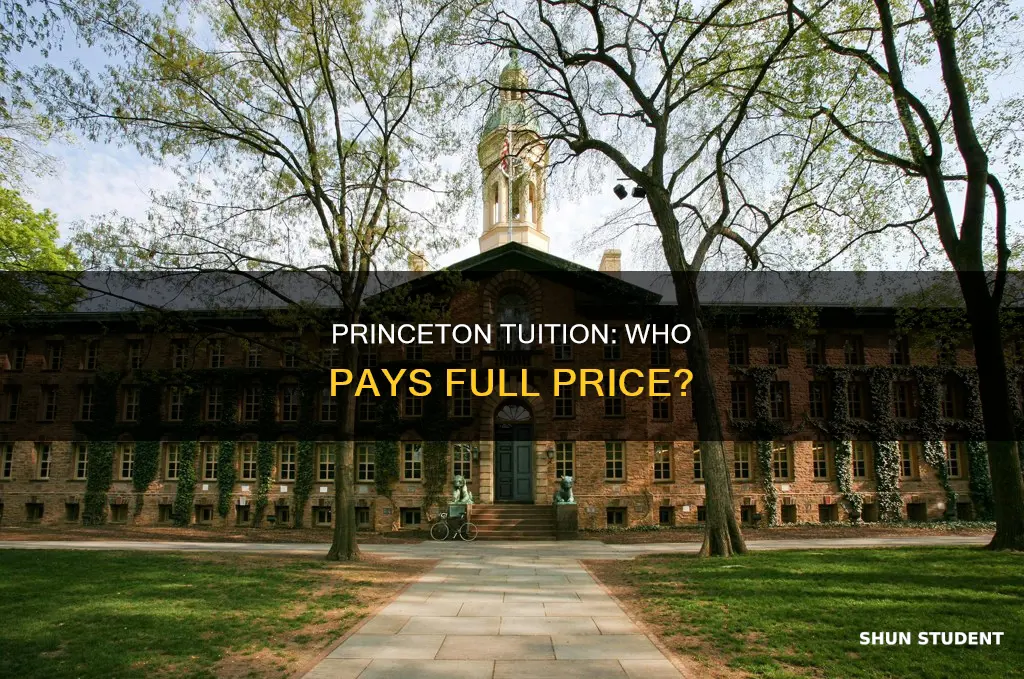 how many princeton students pay tuition