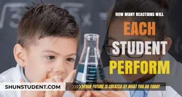 Calculating Student Reaction Experiments: How Many Per Individual?
