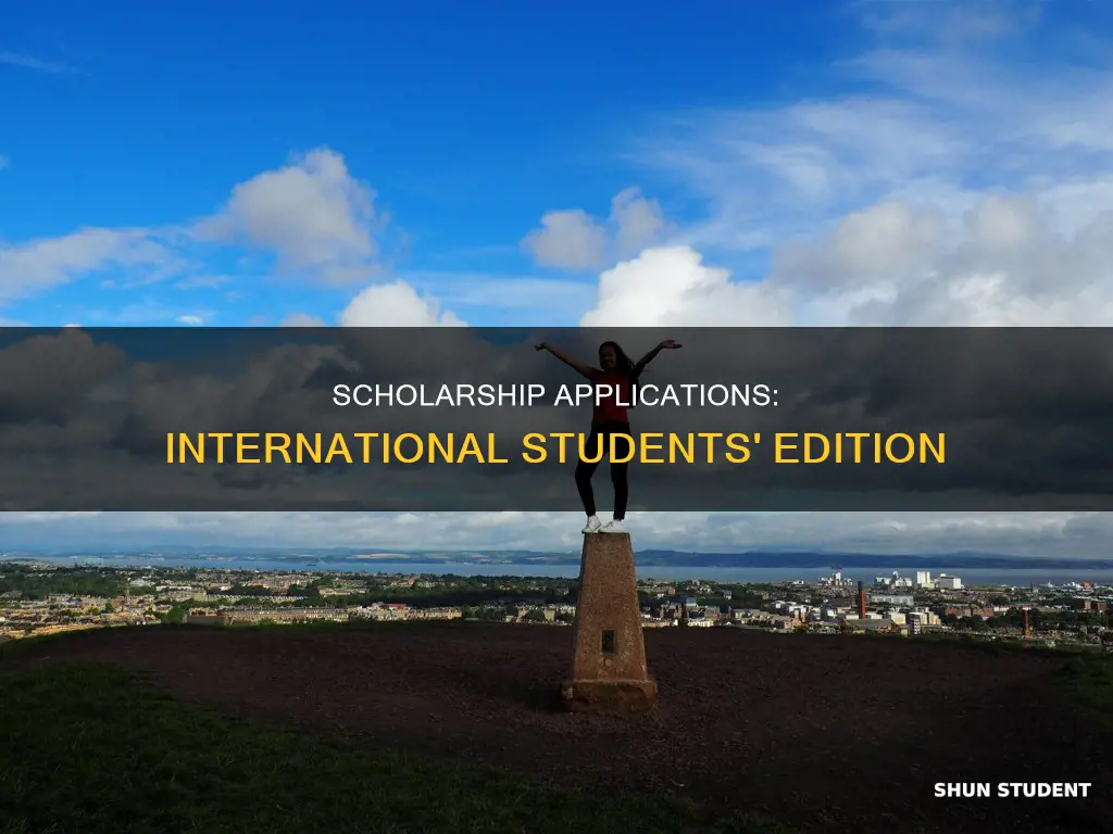 how many scholarships can i apply for as international students