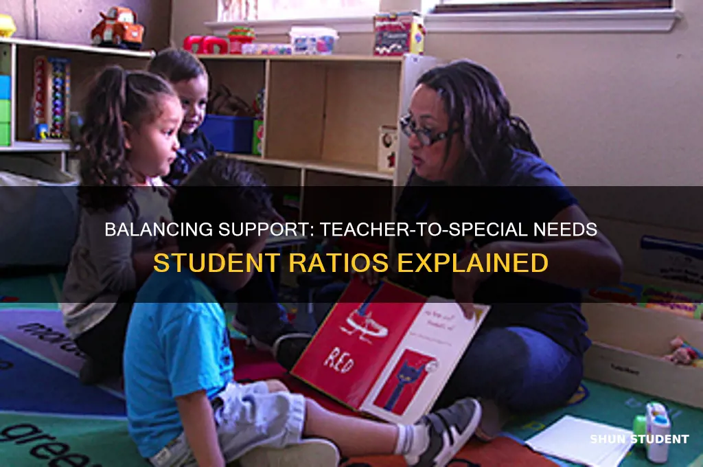 how many special needs students per teacher