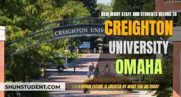 Staff and Student Numbers at Creighton University, Omaha