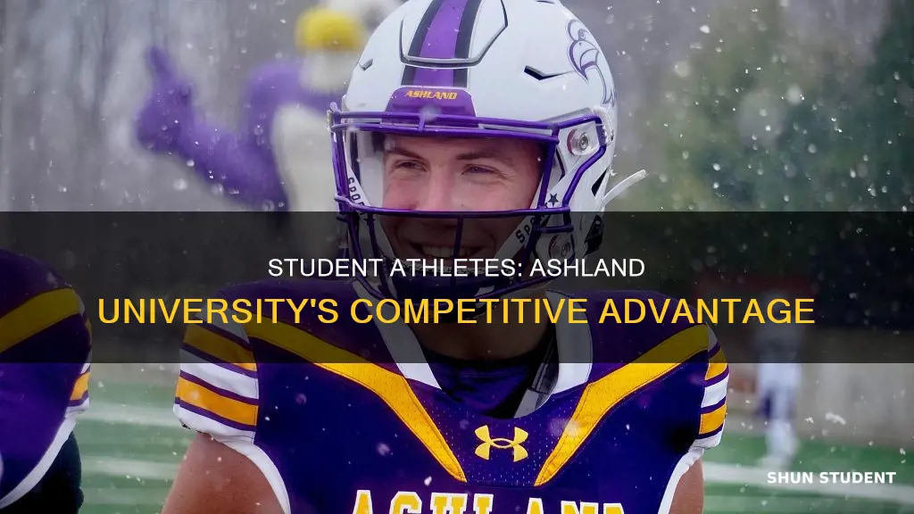 how many student athletes at ashland university
