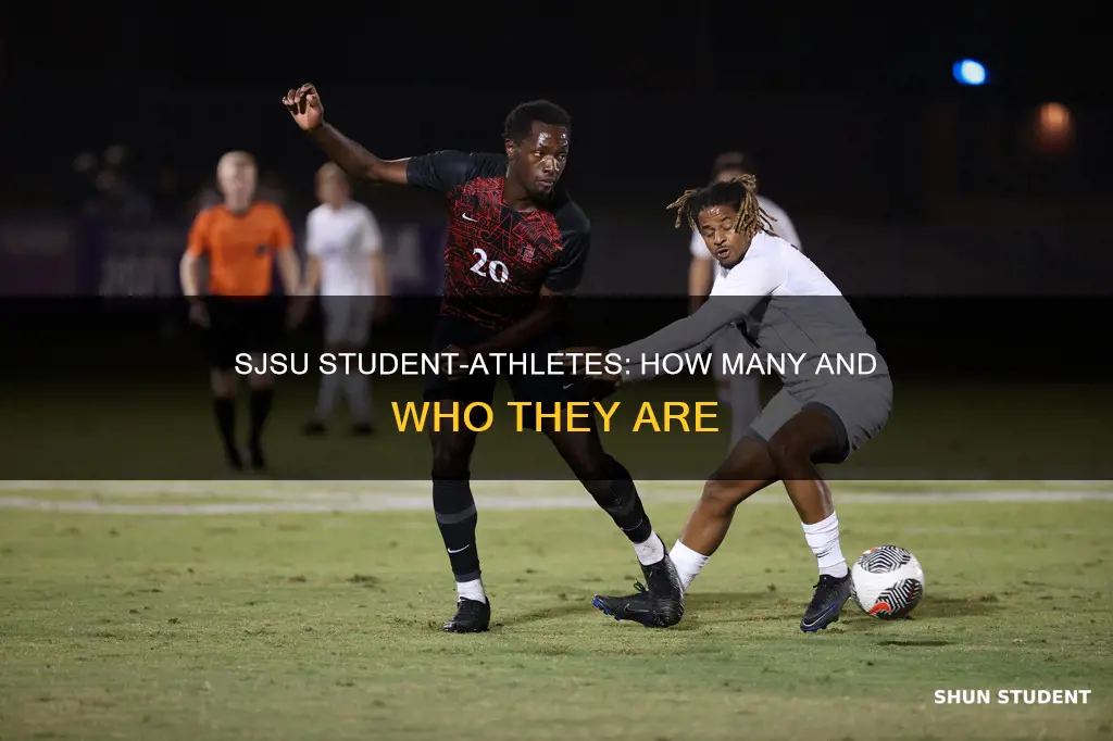 how many student athletes at san jose state university