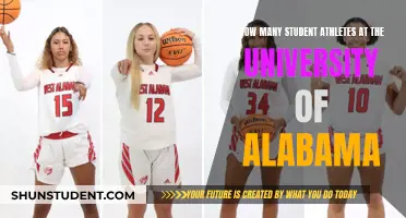 Student Athletes at Alabama: A Large Number