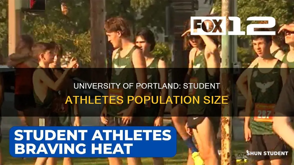 how many student athletes at university of portland