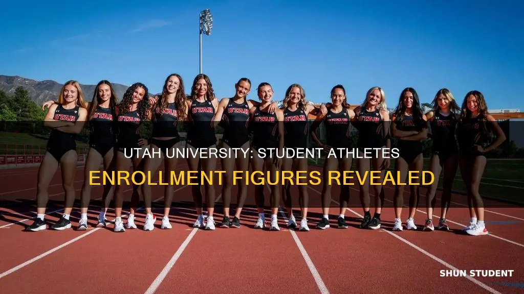 how many student athletes attend the university of utah