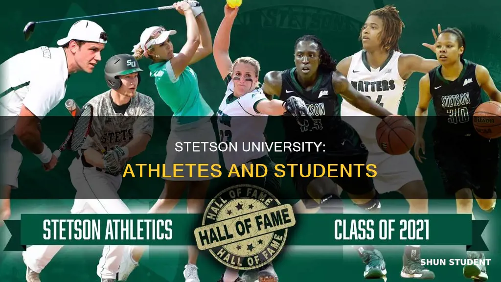 how many student athletes go to stetson university