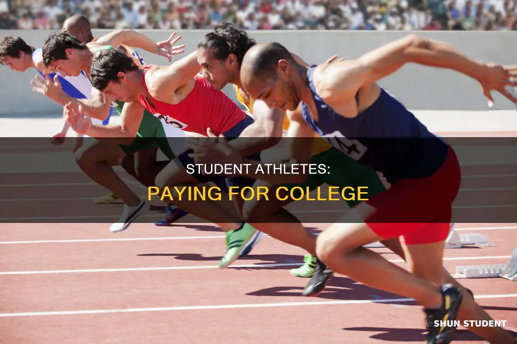 how many student athletes pay for college