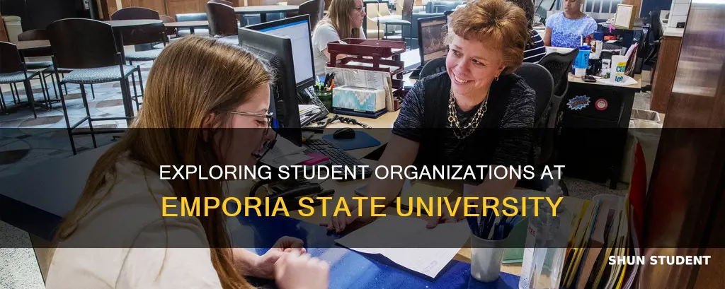 how many student organizations are there at emporia state university